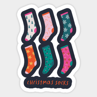 Christmas Socks Sticker